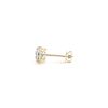 1 1/2 cttw Certified IGI Lab Grown Round Diamond Stud Earrings 14k Yellow Gold (G/VS2)