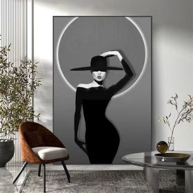 Handmade Modern Oil Painting On Canvas Abstract Oil Painting Hand Painted Large Wall Art Home Decor Living Room hallway bedroom luxurious decorative p (style: 1, size: 60X90cm)