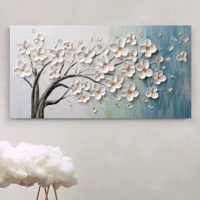 Hand Painted Original Abstract Painting Large Wall Art Colorful Flower Painting On Canvas Home Decor Office Wall Decor Handmade Hand Painted Wall Art (style: 1, size: 70x140cm)