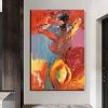 Handmade Hand Painted Oil Painting Wall Modern Abstract Painting Canvas Nude Lady Painting Home Entryway Living Room Bedroom Luxurious Decoration Pain