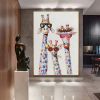 Handmade Oil Painting Canvas Wall Art Decoration Modern Animal Home Entryway Living Room Bedroom Luxurious Decoration Painting