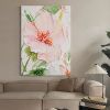Hand Painted Oil Paintings Flower Painting on Canvas Original Abstract Painting Spring Floral Painting on Canvas Large Textured Colorful Wall Art Mode